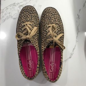 Leopard print Keds shoes